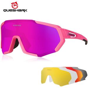 Lunettes de soleil de sport polarisées Protection UV lunettes de cyclisme avec 5 lentilles interchangeables lunettes de vélo