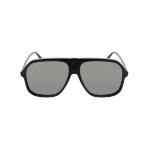Gucci Aviator Style Acetate Sunglasses black - Publicité
