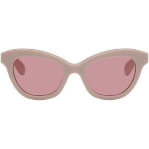 Alexander McQueen Lunettes de soleil œil-de-chat roses - UNI - Publicité