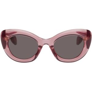 Alexander McQueen Lunettes de soleil œil-de-chat roses - UNI - Publicité