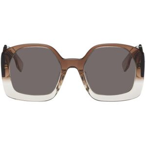 Fendi Lunettes de soleil O’Lock brunes - UNI - Publicité