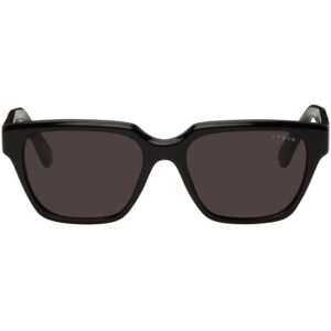 Vogue Eyewear Lunettes de soleil carrées noires édition Hailey Bieber - UNI - Publicité