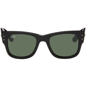 Ray-Ban Lunettes de soleil surdimensionnées Wayfarer noires - UNI - Publicité