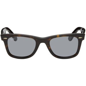 Ray-Ban Lunettes de soleil Wayfarer brunes - UNI - Publicité