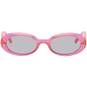 Le Specs Lunettes de soleil Work It! roses - UNI - Publicité