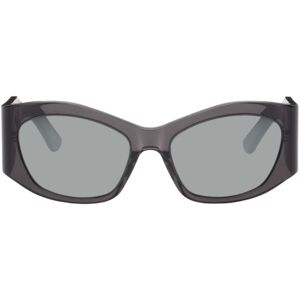 Balenciaga Lunettes de soleil carrées noires - UNI - Publicité