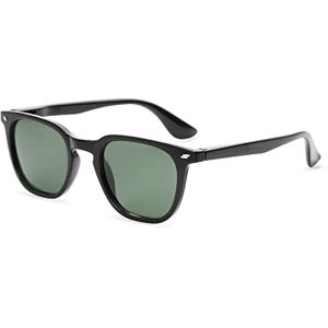 ZENOTTIC Classic Square Lunettes de Soleil Polarisées, Lunettes de Soleil Rétro Tendance pour Femme Homme Protection UV - Publicité