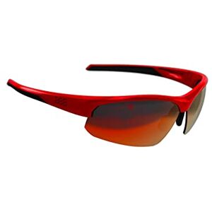 BBB Cycling Sportglasses Impress Soleil pour Homme et Femme   Lunettes de vélo avec Verres interchangeables   Polycarbonate   VTT Route Cyclisme Urbain   Rouge Brillant    Mixte, Taille Unique - Publicité