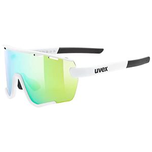 uvex Sportstyle 236 Set Lunettes de Sport pour Hommes et Femmes Anti-Buée Verres de Rechange Compris White Matt/Green One Size - Publicité