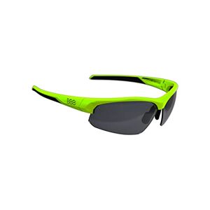 BBB Cycling Sportglasses Impress Soleil pour Homme et Femme   Lunettes de vélo avec Verres interchangeables   Polycarbonate   VTT Route Cyclisme Urbain   Jaune Fluo Mat    Mixte, Taille Unique - Publicité