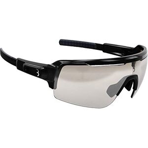 BBB BSG-61PH Lunettes de soleil de cyclisme Commander pour homme et femme avec verres photochromatiques en polycarbonate Grilamid et VTT Noir mat - Publicité