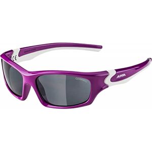 ALPINA Unisexe Enfants, FLEXXY TEEN Lunettes de soleil, berry-white gloss, One Size - Publicité