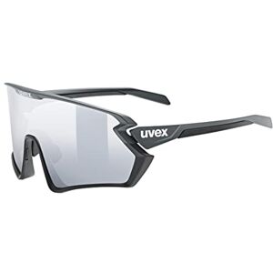 Uvex Unisexe – Lunettes de sport 231 2.0 pour adulte – Noir/gris mat/argenté – Taille unique - Publicité