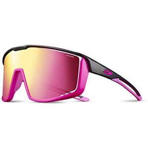 Julbo Mixte Fury Lunettes de soleil, Black / Pink, Taille unique EU - Publicité