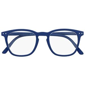 SILAC Blue Rubber 7501 Lunettes loupe Carrées Pour Femme et Homme Légères et Résistantes Dioptrie + 2,50 Bleu - Publicité