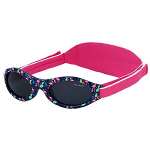 Kiddus Lunettes de soleil Polarisées Premium pour bébé, garçon, fille. De 0 mois à 2 ans. Protection Solaire UV400. Pont de nez en Silicone. Bande réglable en Neoprène - Publicité