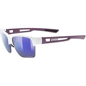 uvex Sportstyle 805 Cv Lunettes Extérieures pour Hommes et Femmes à Contraste Élevé Effet Miroir Pearl Prestige Matt/Plasma One Size - Publicité