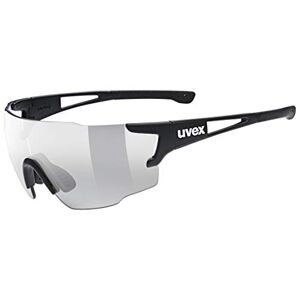 uvex sportstyle 804 V lunettes de sport pour hommes et femmes photochromiques antibuée noir mat/fumé Taille unique - Publicité