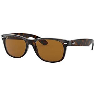 Ray-Ban Lunettes de Soleil, Unisexe, Adulte, 55 mm, Couleur de la monture: Tortue/Verres:Brun(Brown Classic B-15) - Publicité