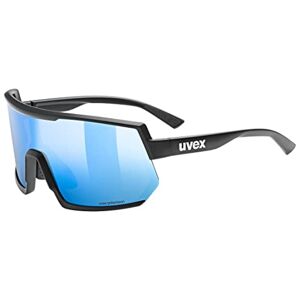 Uvex Unisexe – Lunettes de sport 235 P polarisées pour adulte, noir mat/bleu, taille unique - Publicité