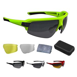 Bbb Cycling Sport Glasses Impulse Lunettes Mixte, Matt Neon Yellow, Taille Unique - Publicité
