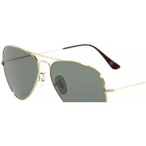 Lunettes Moto Aviator Shiny Gold - John Doe