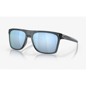 Oakley Leffingwell Crystal Black lentilles Prizm Deep Water Polarized