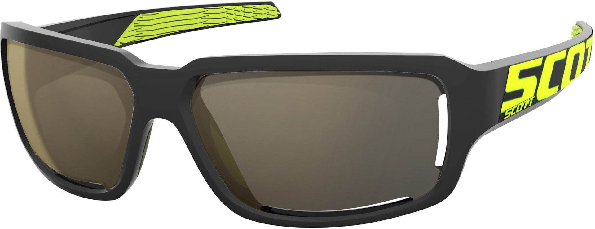 Scott Obsess ACS Lunettes Noir Jaune taille : unique taille