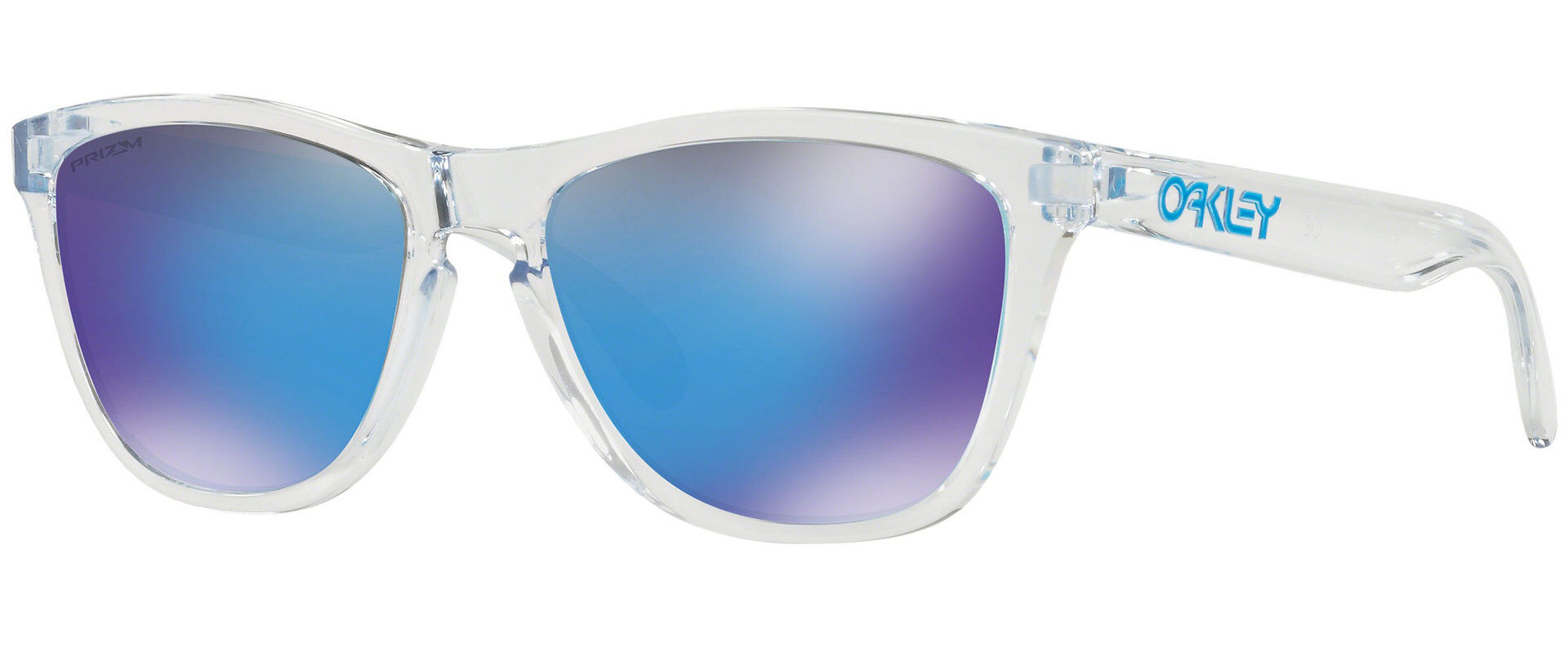 Oakley Frogskins Clear Prizm Sapphire Sunglasses  - Blue