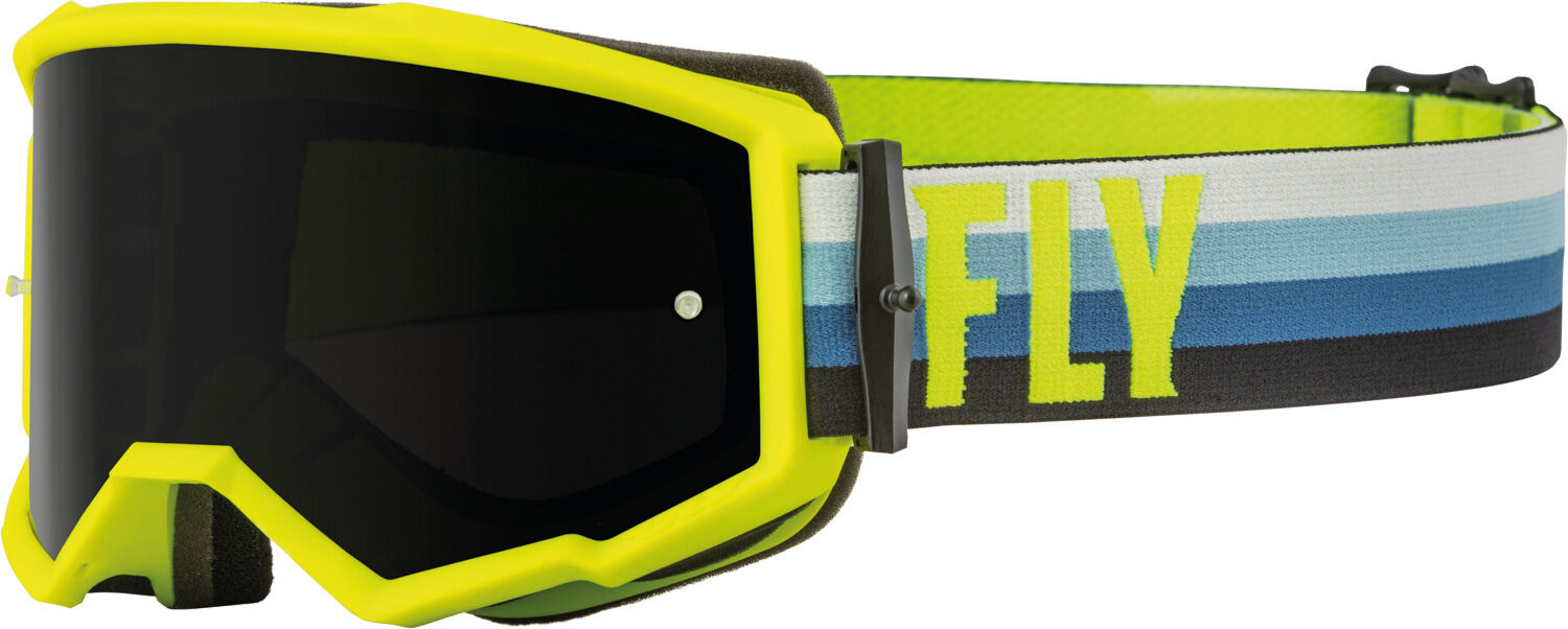 Fly Racing Zone Motocross Goggles  - Blue Yellow