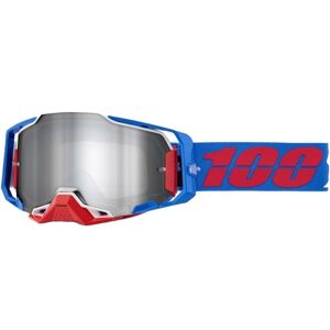 100% - Occhiali Armega Ironclad / Silver Mirror Rosso,Blu OS
