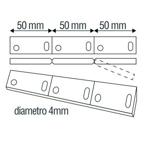 Inspire Binario  Combo frame in acciaio