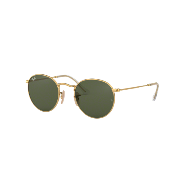 occhiali da sole ray-ban round metal flat lenses rb 3447n (001)