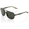 100percent Kasia Sunglasses Nero Grey Green/CAT3