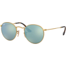 Occhiali da Sole Ray-Ban Round Flat Lenses RB 3447N (001/30)