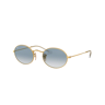 Occhiali da Sole Ray-Ban Oval Flat Lenses RB 3547N (001/3F)