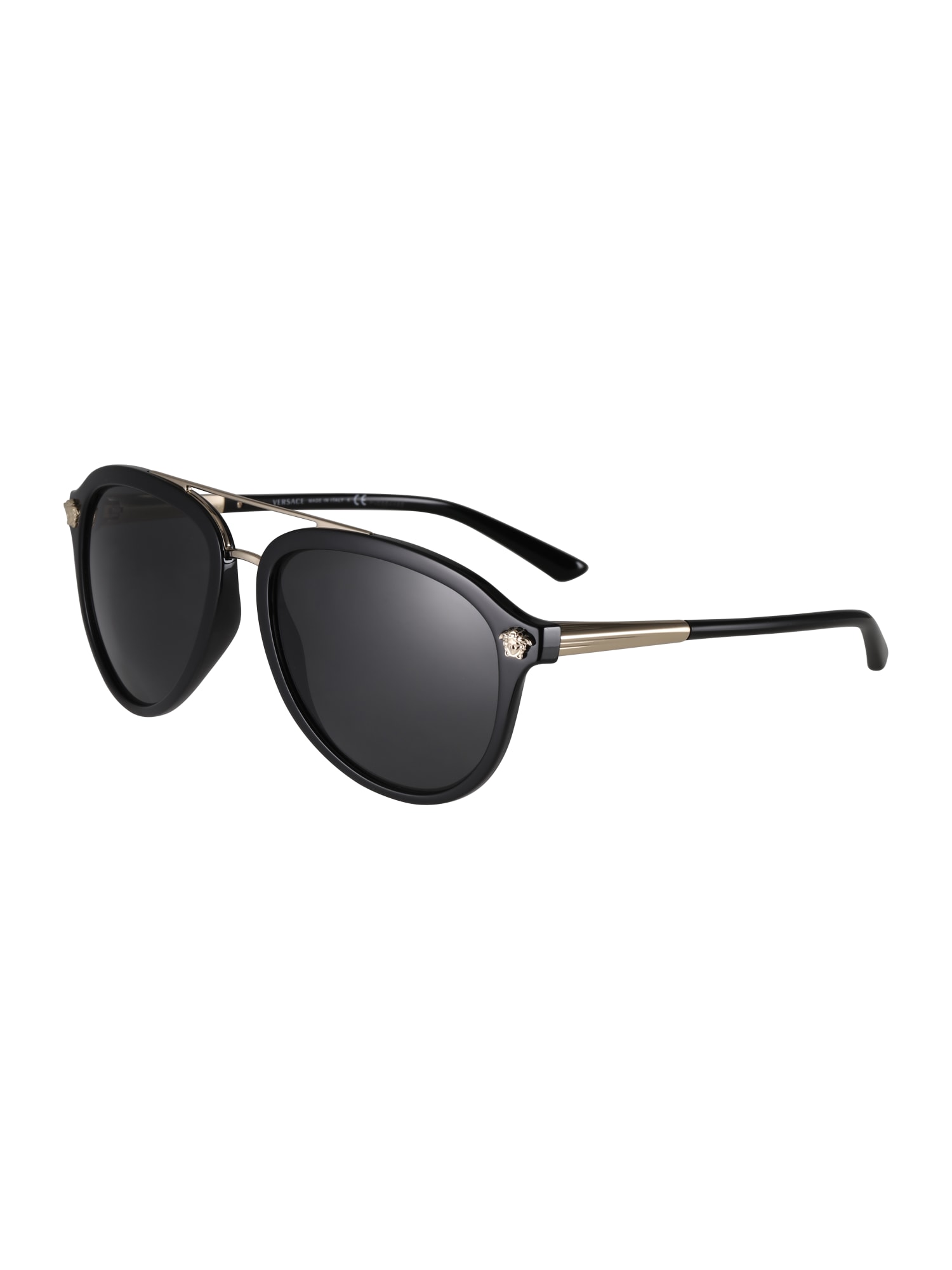 VERSACE Occhiali da sole 'Pilotenbrille' Nero