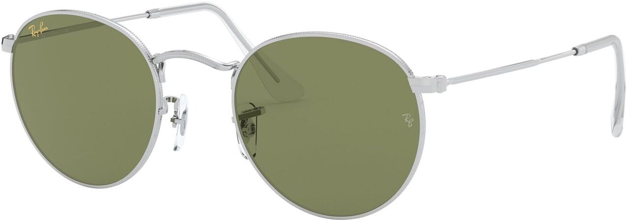 Ray-Ban Occhiali da sole 'Round metal' Grigio, Argento