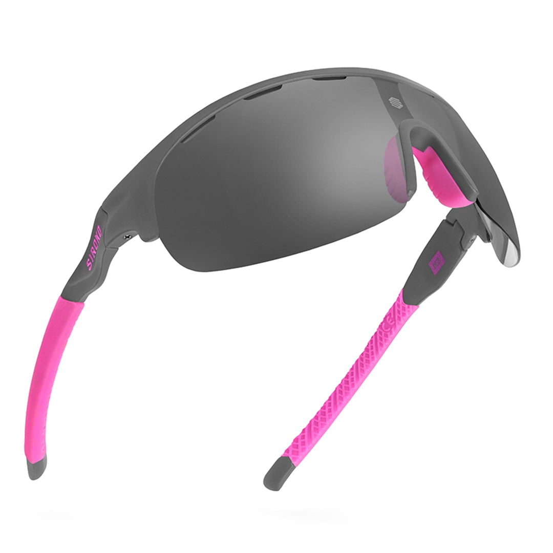 Siroko Occhiali Fotocromatici per Ciclismo  K3R PhotoChromic Dark Pink