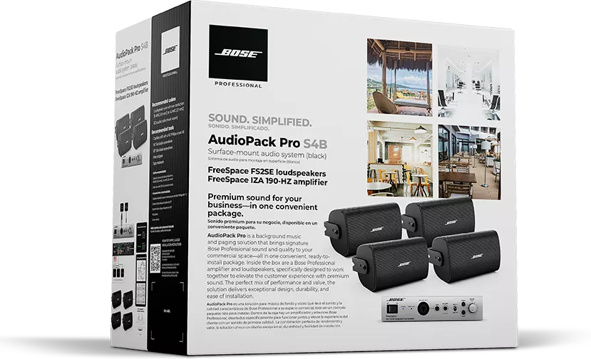 Bose Pro AudioPack S4W