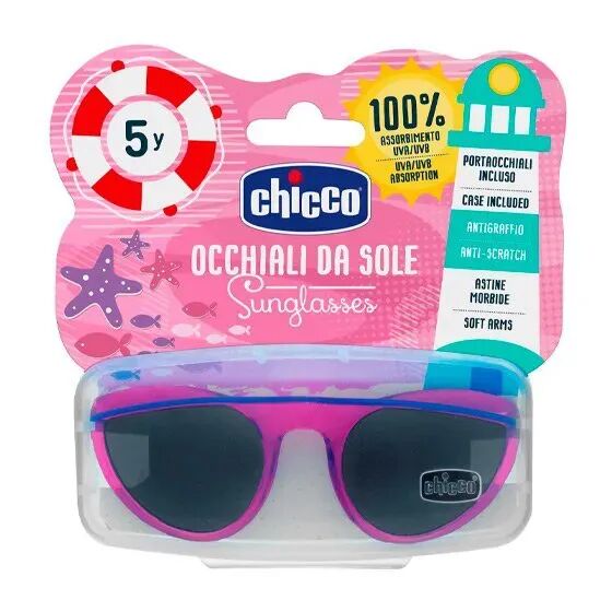 Chicco Occhiale Da Sole per Bambina 5 anni Colore Rosa e Viola