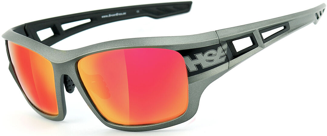 HSE SportEyes 2095 Occhiali da sole Grigio Rosso unica taglia