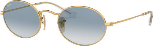 Occhiali da Sole Ray-Ban Oval Flat Lenses RB 3547N (001/3F)