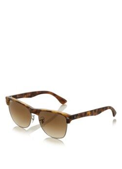 Ray-Ban Zonnebril Clubmaster Oversized RB4175 - Oranjebruin