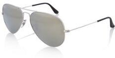 Ray-Ban Zonnebril Aviator Classic gepolariseerd RB3025 - Zilver