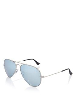 Ray-Ban Zonnebril gepolariseerd RB3025 - Zilver