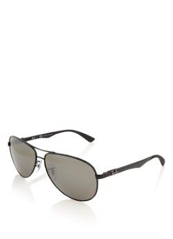 Ray-Ban Zonnebril gepolariseerd RB8313 61 - Zwart