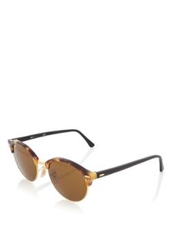 Ray-Ban Zonnebril Clubround RB4246 - Bruin