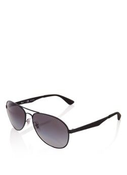 Ray Ban Zonnebril gepolariseerd RB3549 - Zwart