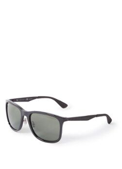 Ray-Ban Zonnebril gepolariseerd RB4313 - Zwart